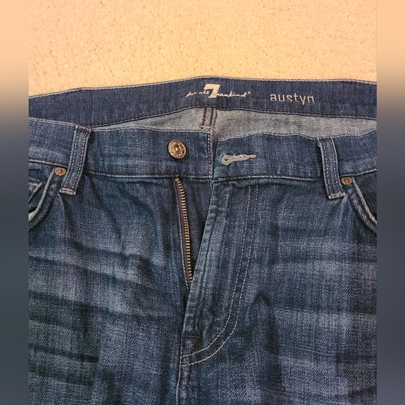 7 for all Mankind Austyn Men's Jeans Size 38x30 - Picture 3 of 15